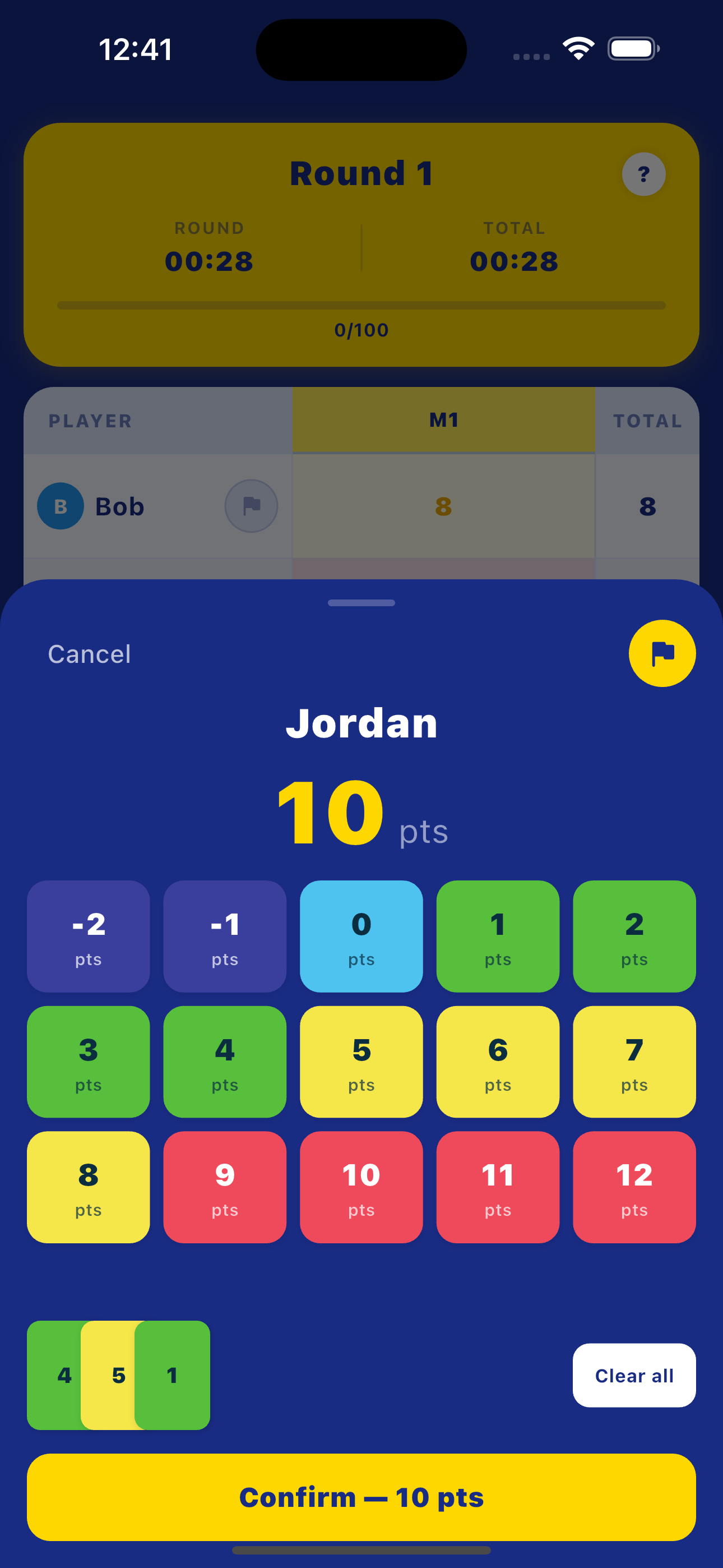 Card calculator